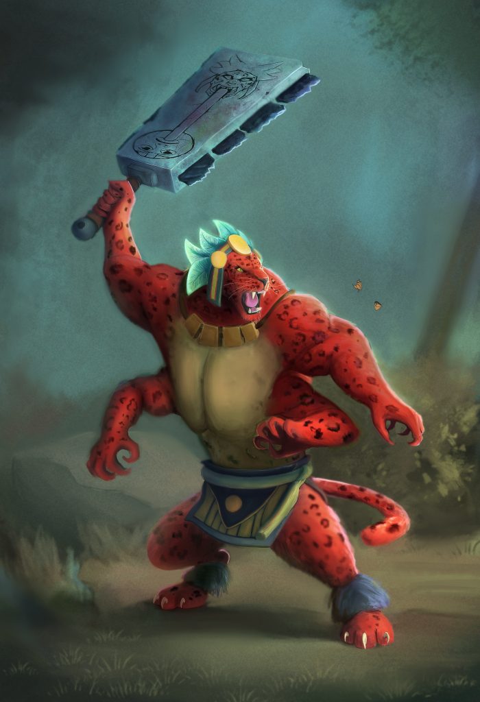 Concept art Jaguar boss