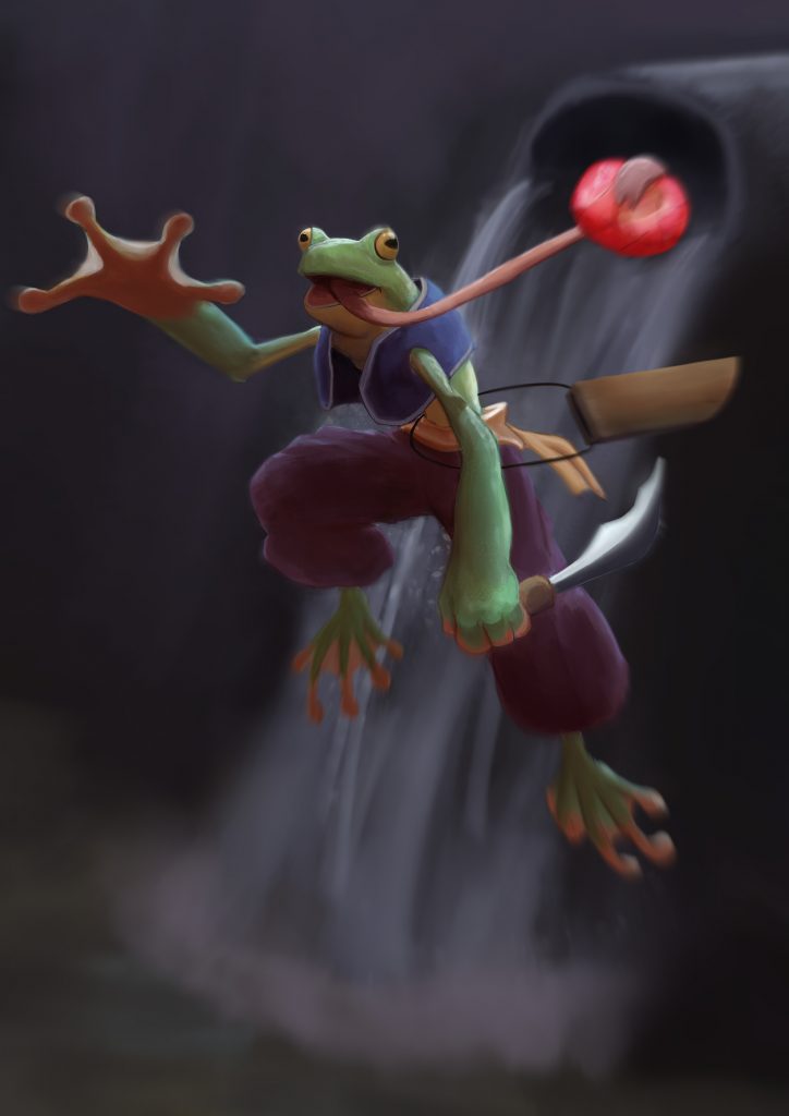 Concept art Frogue